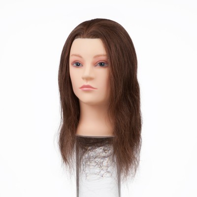 100% Human hair Doll Head for Training