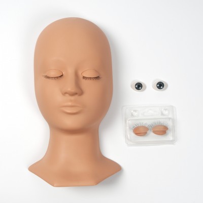 L7 Mannequin Head Removable Eyelids Make Up Realistic Mannequin Head Training